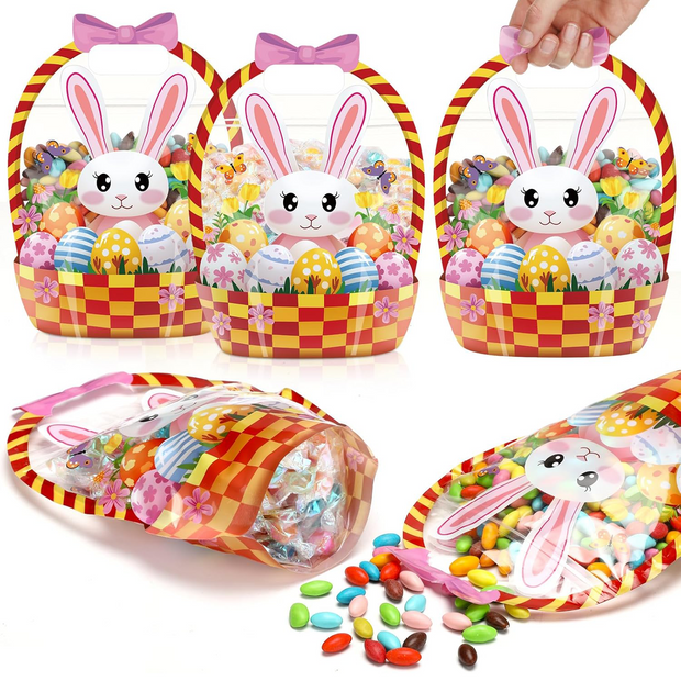 Halloween Gift Bags – Reusable Cauldron Zip Bags with Handles for Party Treats
