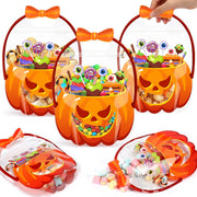 Halloween Gift Bags – Reusable Cauldron Zip Bags with Handles for Party Treats