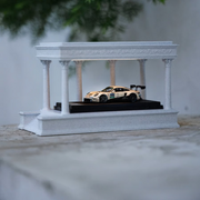 Mini Car Garage Display Case丨Hot Wheels-Style Showcase丨Dust-Free Collector Parking